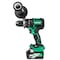 Metabo Hpt 36V MV Cordless Brushless 1/2in Hammer Drill  2 x 2.5Ah Charger and Case DV36DCM - alternate 5